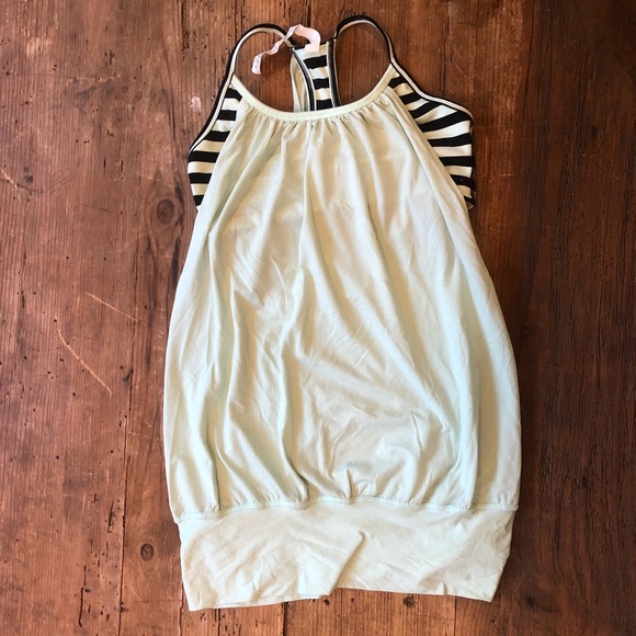 Mint Green Lulu No Limits Tank SZ 4 - Picture 2 of 6
